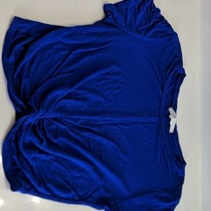 4/$20 Royal Blue criss cross crop top from TJ Maxx